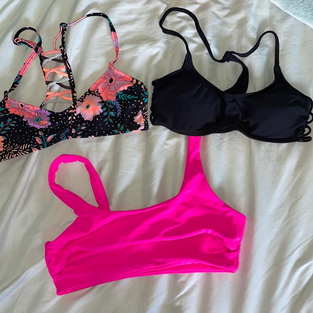 3 Women’s Bikini Tops Bundle